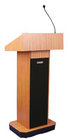 AmpliVox W505 Executive Column Lectern without Sound System
