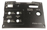 Sony 327830703  Rear Panel Assembly for PMW-EX1