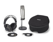 Samson SAC01UPROPK Professional Podcasting Pack with USB Studio Condenser Microphone and Accessories