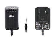 RDL PS-24AX 24Vdc Switching Power Supply, Interchangeable AC Plug, 500mA, dc Plug