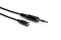 Hosa MHE-325 25' 3.5mm TRSF to 1/4" TRS Headphone Adapter Cable