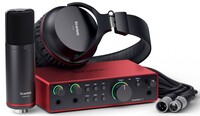 Focusrite Scarlett 2i2 Studio 4th Gen 2-In 2-Out USB Audio Interface Recording Bundle