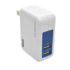 Tripp Lite U280-002-W12 Dual Port Travel USB Wall Charger Direct Plug-In