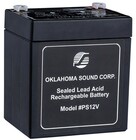 Oklahoma Sound PS12V  Power Sonic 12-Volt 5-Amp Rechargeable Battery