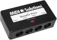 MIDI Solutions QUADRA-THRU 4-Output Active MIDI Thru Box