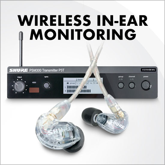 Pro Audio & Sound - Wireless In-Ear Monitoring