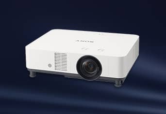 A white VPL-PHZ51 laser projector from Sony.