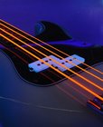 DR Strings NOB5-45  Bass Strings, NEON™ HiDef Orange SuperStrings™, 5-String Medium 45-125