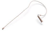 Countryman E6XOW6L2SL E6 Omnidirectional Earset Microphone with TA4F Connector, Light Beige