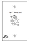 ETC ECPB DMXOUT One-Gang DMX Output Plug In Station Wall Plate