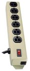 Tripp Lite 6SPDX 6-Outlet Industrial Power Strip with 6' Cord