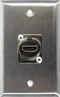 My Custom Shop WPL-1199  Single Gang Wall Plate with 1 HDMI feed-thru