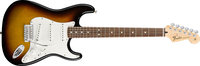 Standard Stratocaster Electric Guitar in Brown Sunburst Finish