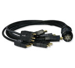 Lex Products 25 ft. Lex CAT6AT-EC-25 etherCON Cat 6 Shielded Tour Grade Extension Cable