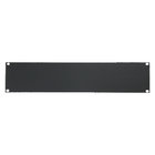 Atlas IED CB3 Blank Rack Panel, 3 RU, Black