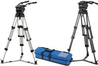 Vinten VB250-AP2M Vision 250 System with 2-Stage Aluminum Pozi-Loc Tripod, Spread-Loc Mid-Level Spreader and Soft Case
