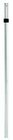 84-144" Upright Telescoping Drapery Pipe, Silver