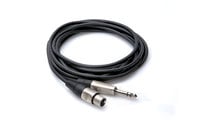 Hosa HXS-003 3' Pro Series XLRF to 1/4" TRS Cable