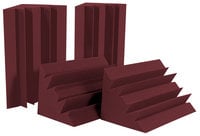 Auralex LENBUR-HP LENRD Bass Trap 4 Pack in Burgundy