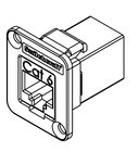 Switchcraft EHRJ45P6 RJ45 CAT6 EH Series Panel Mount Connector, Feed Through