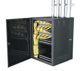 Middle Atlantic CWR-18-17PD 18SP Data Wall Cab with Plexi Front Door and 17" Depth