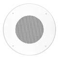 Lowell CS-8H 8" Speaker Grille, Screw Mount, Steel, 12.87" DIA, White