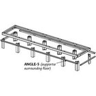 Middle Atlantic WANGLE-1 Raised-Floor Support Angles (1 Pair)