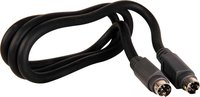 Video Cable, SVHS 4-Pin Male to 4-Pin Male, 6 ft.