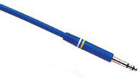 Mogami PJM24-BLUE PJM24 Blue 2 ft. Bantam TT Patch Cable (Blue)