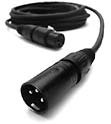 Pro Co 05-MIC-XX-SQ 5' XLR-XLR Starquad Microphone Cable