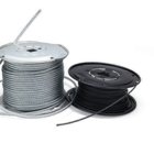 500' Spool of 1/8" 7x19 Cable, Black