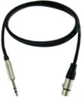 Pro Co BPBQXF-10 10' Excellines 1/4" TRS to XLRF Cable