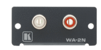 Kramer WA-2N(G) Wall Plate Insert, Dual RCA