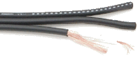 Mogami W2950-500-BLACK "Triple Siamese" Video (75-ohm, 27-ga) 500-ft Wire
