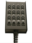Rapco S20BSLR 16-Channel Stage Box with 4x1/4" Returns and Strain Relief