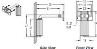 Adaptive Technologies Group MM-008-CM-BT MultiMount Pan and Tilt Speaker Ceiling Mount, 20lb WLL, Black