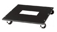 Mobile Rack Base with 3" Swivel Casters, 22" Deep, Black