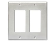 RDL CP-2S Double Cover Plate, Stainless Steel