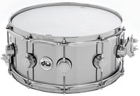 DW DRVM6514SVC Collector's Series 6.5" x 14" Aluminum Snare Drum with Chrome Hardware