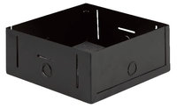 Recessed Back Box for 8" Speaker, Steel, 4" Deep