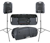 8-Channel Portable PA System, 2x250W