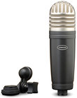 Large Diaphragm Studio Cardioid Condenser Microphone with Mic Clip