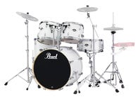 Pearl Drums EXX725S-33 EXX Export Series 5-Piece Drum Kit with Hardware in Pure White Finish