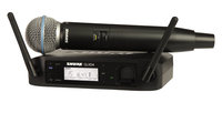 GLX-D Series Single-Channel Digital Wireless Mic System with Beta 58A Handheld