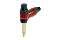 1/4" TS Right Angle Cable Connector with Timbre Plug