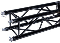 Global Truss SQ-4110-.875 BLK 2.87' (0.875M) Square Segment, Black