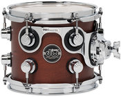 DW DRPS0708STTB 7" x 8" Performance Series Rack Tom in Tobacco Stain