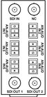 20-Slot Rear I/O Module for 9321 Embedder/De-embedder