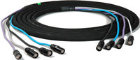 Laird Digital Cinema CES-EC8-100  100' 4-Channel NE8MC-B Cat5e Tactical Ethernet Snake
