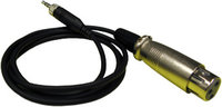 Adapter Cable wtih XLR to Auadio Technica Wireless Bodypack Connector